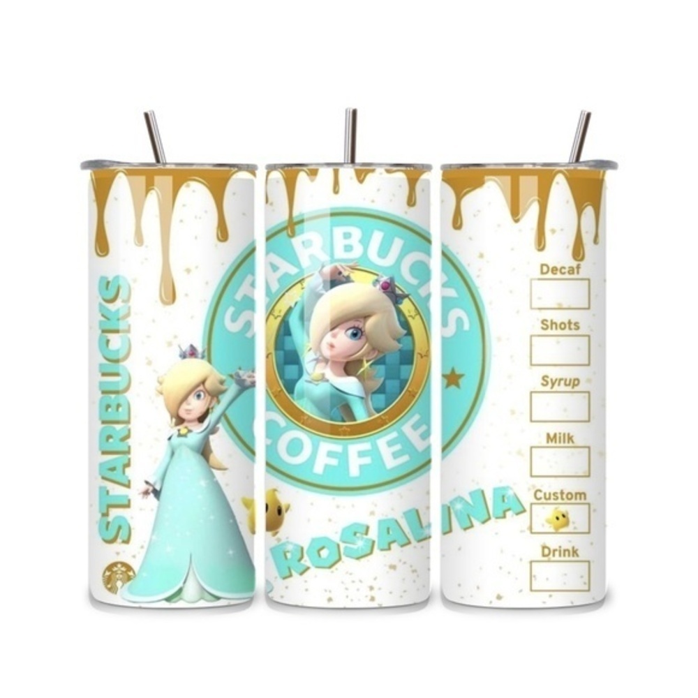 Super Mario Bros Rosalina 20oz Stainless Steel Tumbler